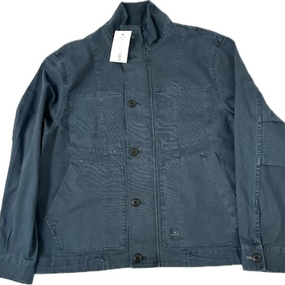 NewPS Paul Smith logo-patch cotton utility jacket Size Large